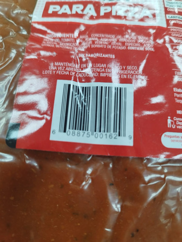 Paquete De 3 Salsa Para Pizza Abal 3kg C/u