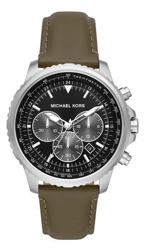 Michael Kors Cortlandt Cronógrafo Reloj De Acero Inoxidabl