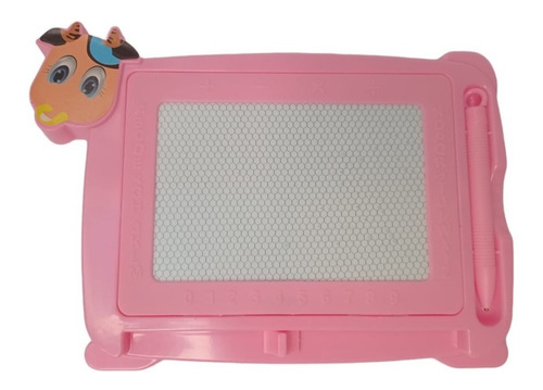 Lousa Magica Infantil Com Caneta Magnetica Dia Das Crianças Cor Rosa