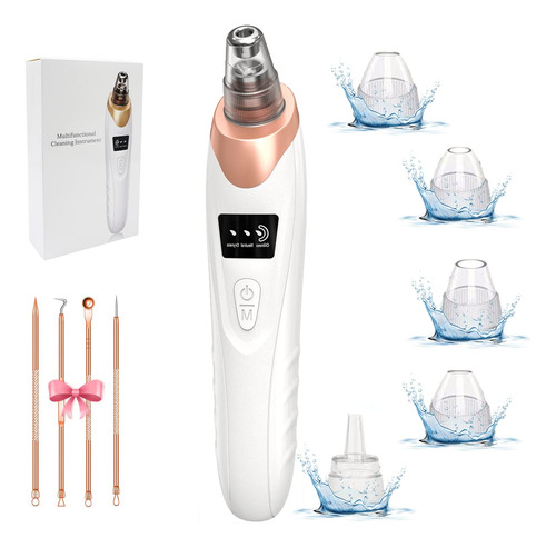 Aspiradora De Puntos Negros Limpiador Facial 5 Potencias Usb Color