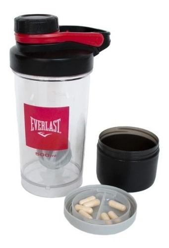 Botella Shaker 500ml Everlast Entrenamiento