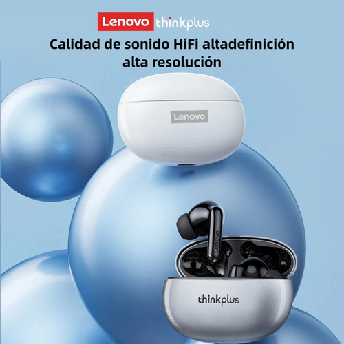 Auriculares Lenovo Thinkplus Xt88 Bluetooth 5.3 Color Negro