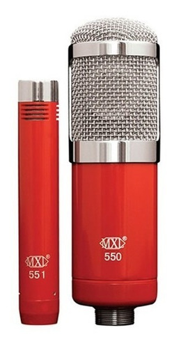 Mxl 550/551r Microfones Profissional Gravação Condensadores