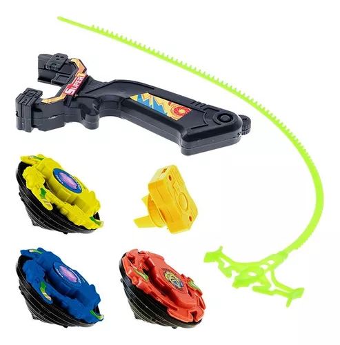 PIAO COM LANCADOR BEYBLADE E ARENA - NQ91619BC - Top Brasil Presentes