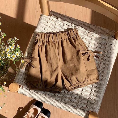 Pantalones Cortos En Forma De S Para Niños Pequeños Y Niñas,
