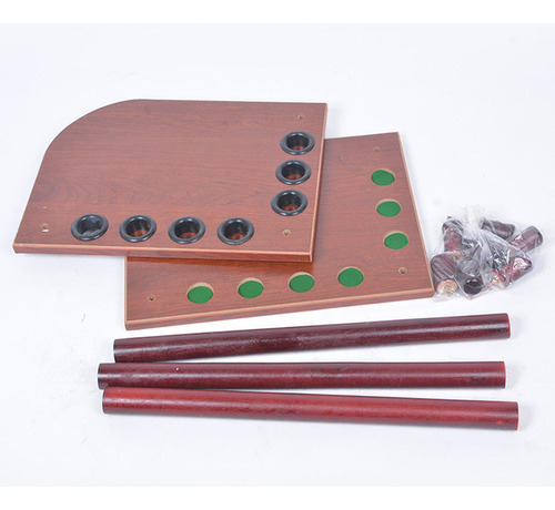 Tai Soporte De Suelo For Taco De Billar De Madera Maciza Con