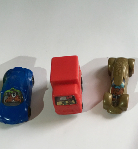 4 Carritos Colección A Escala De Cereales Kellogs Originales Rojo (Usado)