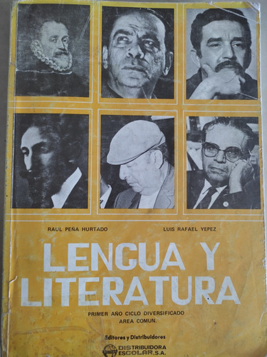 Libro De Lengua Y Literatura 4to Año, Raúl Peña Hurtado Y Lu