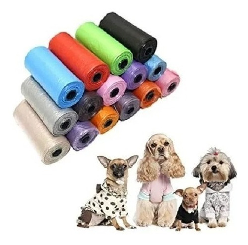 Set Bolsitas Sanitarias X 9 Rollos Compactas Para Mascotas