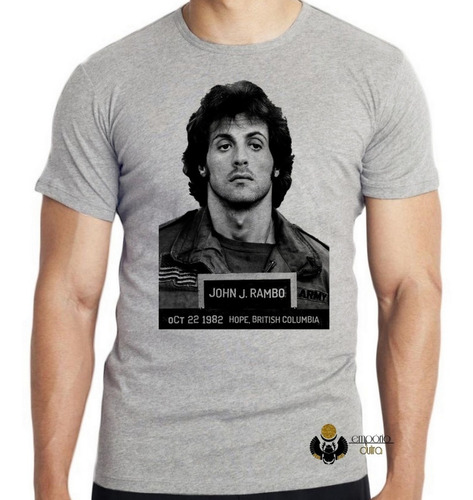 Camiseta Blusa Infantil Sylvester Stallone John Rambo 1 Pres