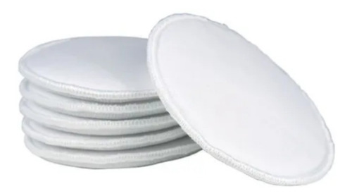 Kit 6 Protetores Absorventes Lavável Para Seios Algodão Buba