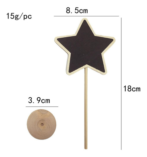 10 Pizarra En Apariencia De Estrella De Pizarra Tablero De