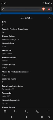 Celular Redmi 9 M2003j15ss (Usado)