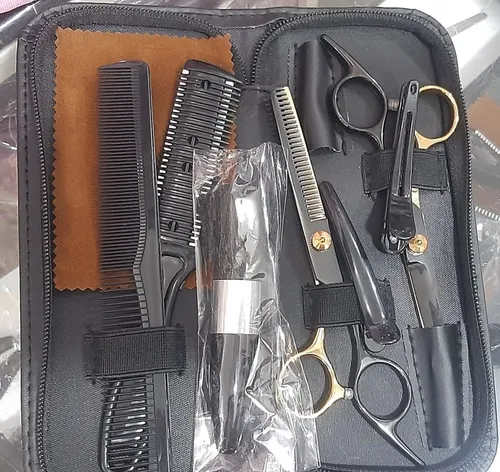 Kit De Tijeras Para Barberia