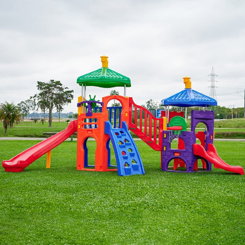Playground Aquarius Petit Com Telhadinho - Freso Cor Colorido