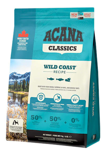 Acana Classics Wild Coast - Recipe Perro 2 Kg