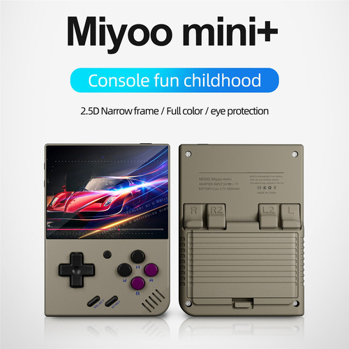For Consola De Juegos Portátil Retro Miyoo, Pantalla Ips De