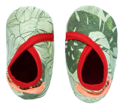 Pantuflas Floripondias Para Bebes - La Aldea