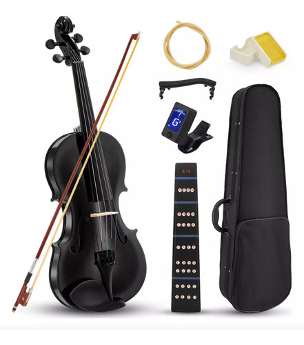 Violin Acustico Profesional 4/4 Con Arco,cuerdas,estuche