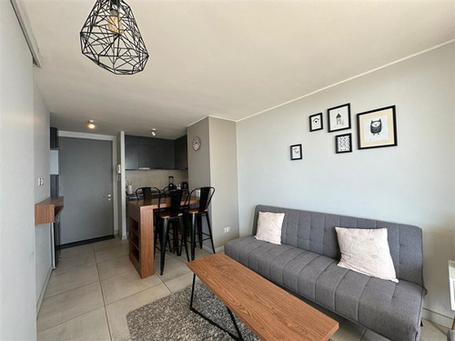 Depto En Venta De 1 Dorm. Con Vista A La Bahia ,reñaca Norte