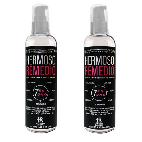 Imagen 1 de 9 de 2 Crema Capilar Tratamiento Reparación Profunda Intensa 7en1