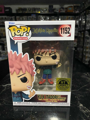 Funko Pop Yuji Itadori With Sukuna Mouth Exclusivo Ht Expo