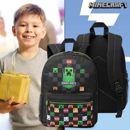 Mochila niño minecraft hotsell