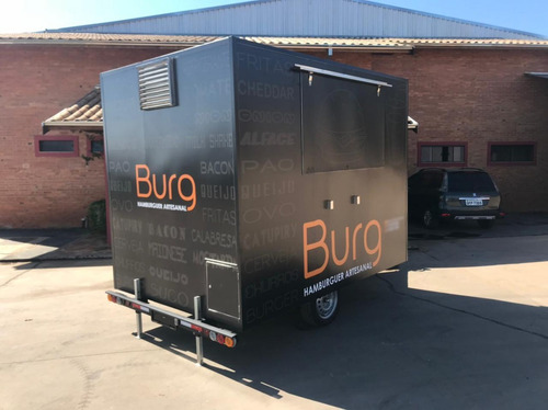Trailer Food Truck 3mx2m C/ Freio - Monte Seu Negócio Hoje!