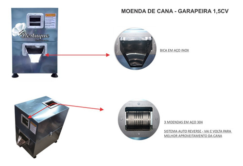 Garapeira Moedor De Cana. Caldo De Cana Juby Engenho Novo