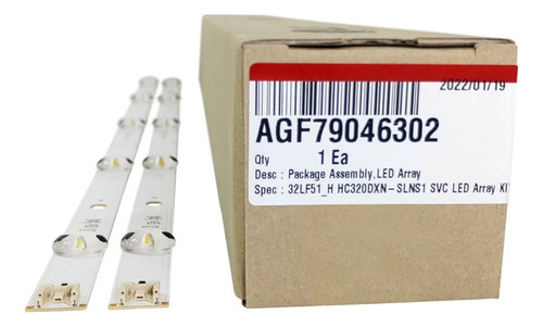 Kit Barra Led Tv LG 32lh510b/32lh570b/32ly340c/32ly540s* Ori