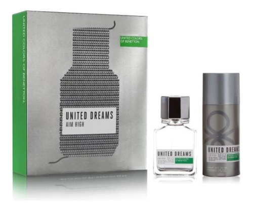 Benetton United Dreams Aim High Edt 100ml Set