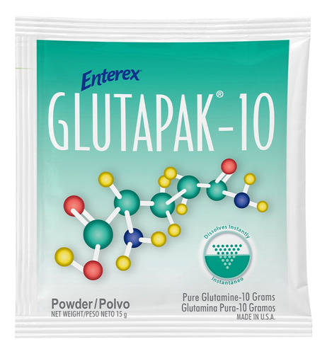 Glutapak 10 Enterex Suplemento 