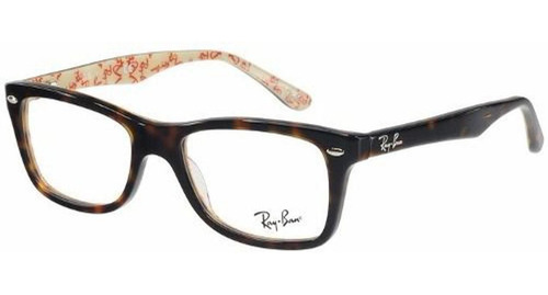Óculos De Grau Ray-ban Rb 5228 Tartaruga 53 17 140