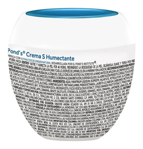 Pond's Crema S Humectante Nutritiva 50 G