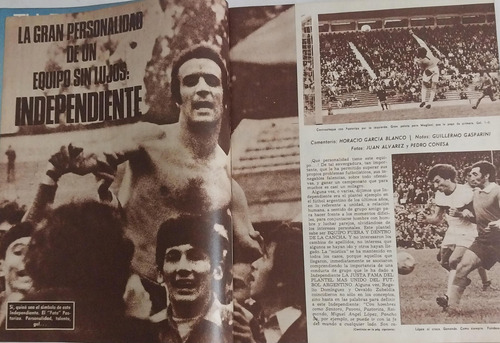 Goles 1187 Independiente Campeon Metropolitano 1971,lamina (Usado)