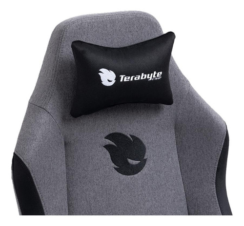 Cadeira Gamer Terabyte Style, Reclinável , 4d, Cinza E Preto