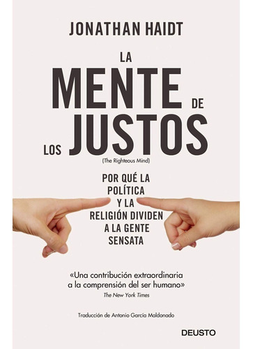 Libro La Mente De Los Justos - Jonathan Haidt