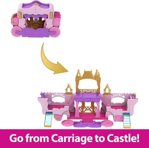 Carruaje Transformación Mágica Disney Princesas Mattel Hwx17