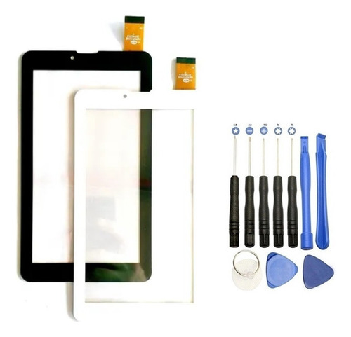 Touch Tela Tablet Para M7 3g Plus Ml-jl21 Ml Jl 21 + Kit Cor Branco