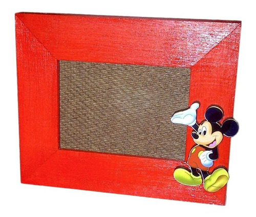 Portaretrato Mickey Mouse Para Foto De 10x15!!