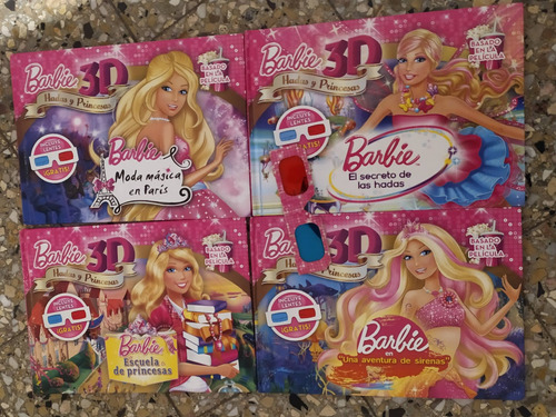 Libros De Barbie En 3d 