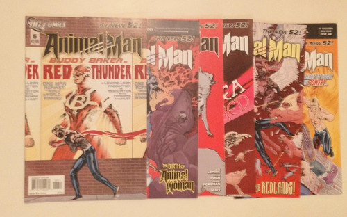 Animal Man 6-11 New 52 Dc Comics Ingles