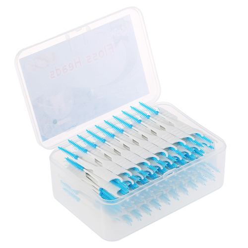 200 Unids / Caja Hilo Dental Cepillo Interdental Dientes Pal