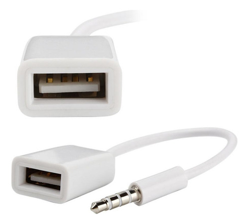 Mh Adaptador De Convertidor De Sonido A De 3,5 Mm De Usb ()