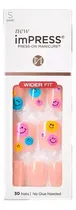 Comprar Uñas Postizas Autoadhesivas Ancho Extra Impress