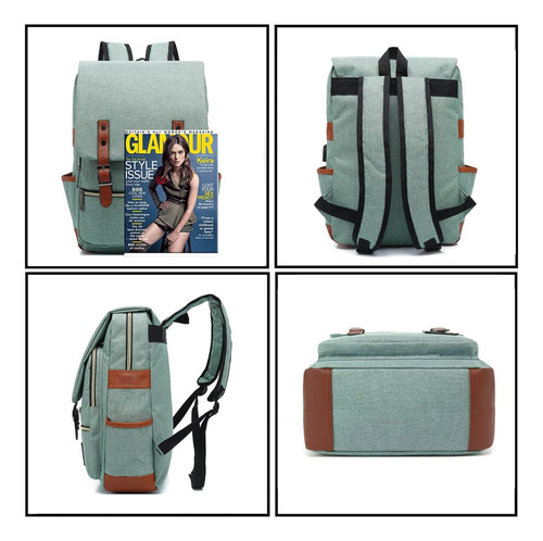 Ugrace Mochila Delgada Para Computadora Portátil De Negocios