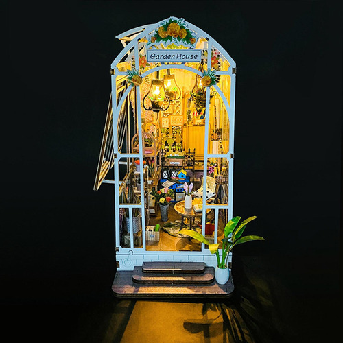 Diy Kits De Estante Em Miniatura Inserção De Estante 3d