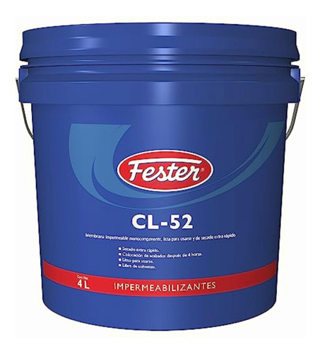 Fester Impermeabilizante Monocomponente Cl52 Lista Para