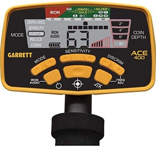 Detector De Metales Garrett Ace 400 Con Bobina De Búsqueda I