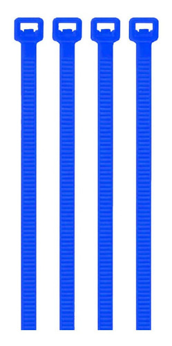 Cinchos De Nylon Azules Toledo Dflz48370 4.8 X 370 Mm Color Azul